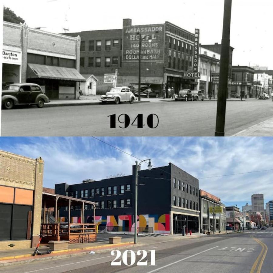 Historic Revival Downtown Apartment Memphis Exterior photo